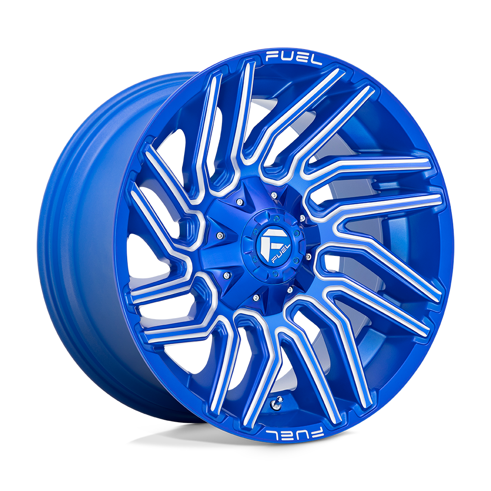 Fuel 1 Pc D774 Typhoon Anodized Blue Milled