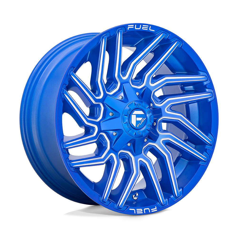 Fuel 1 Pc D774 Typhoon Anodized Blue Milled