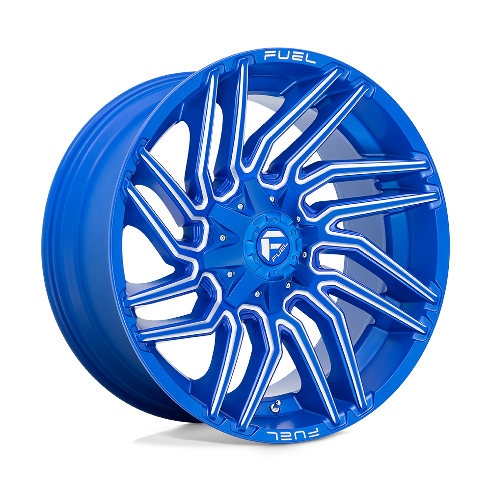 Fuel 1 Pc D774 Typhoon Anodized Blue Milled