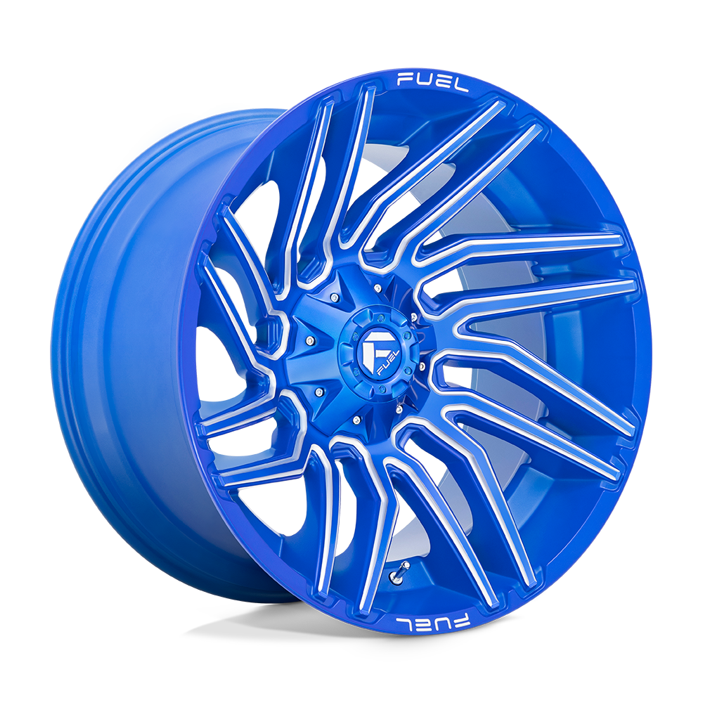 Fuel 1 Pc D774 Typhoon Anodized Blue Milled