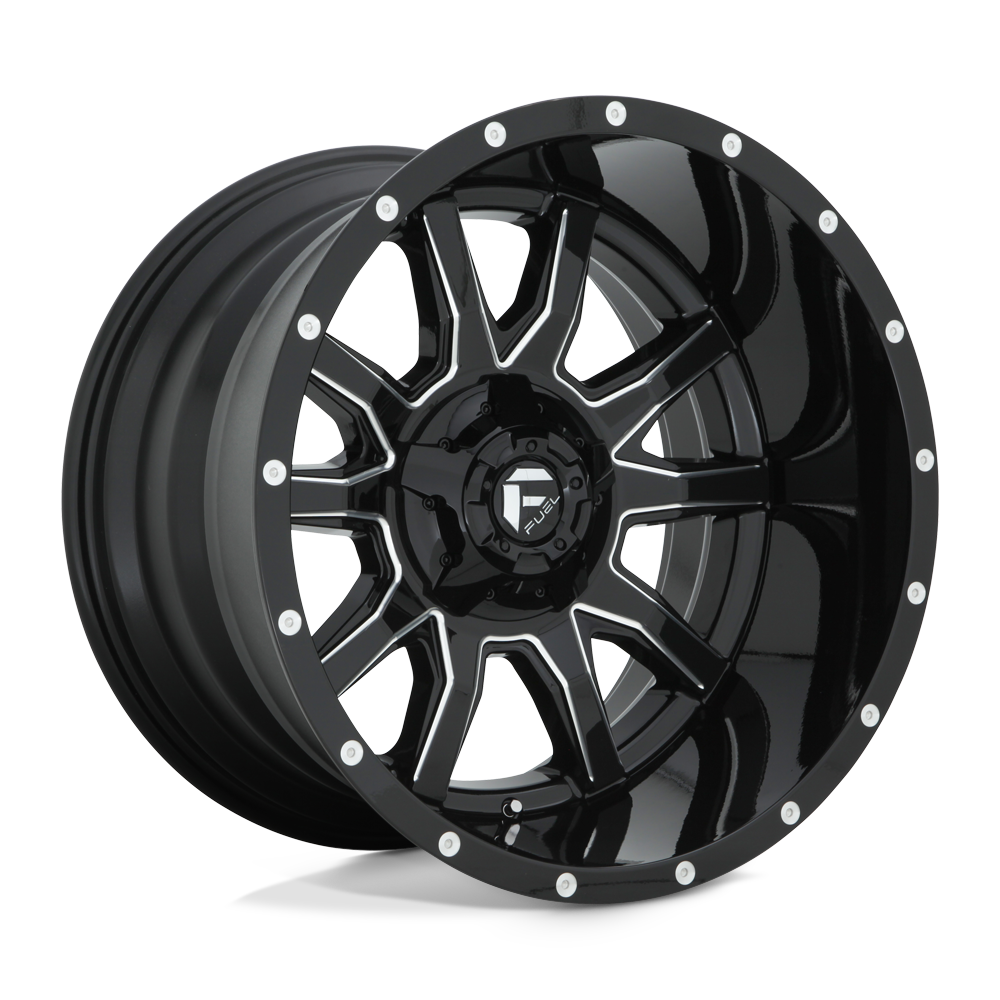 Fuel 1 Pc D627 Vandal Gloss Black Milled