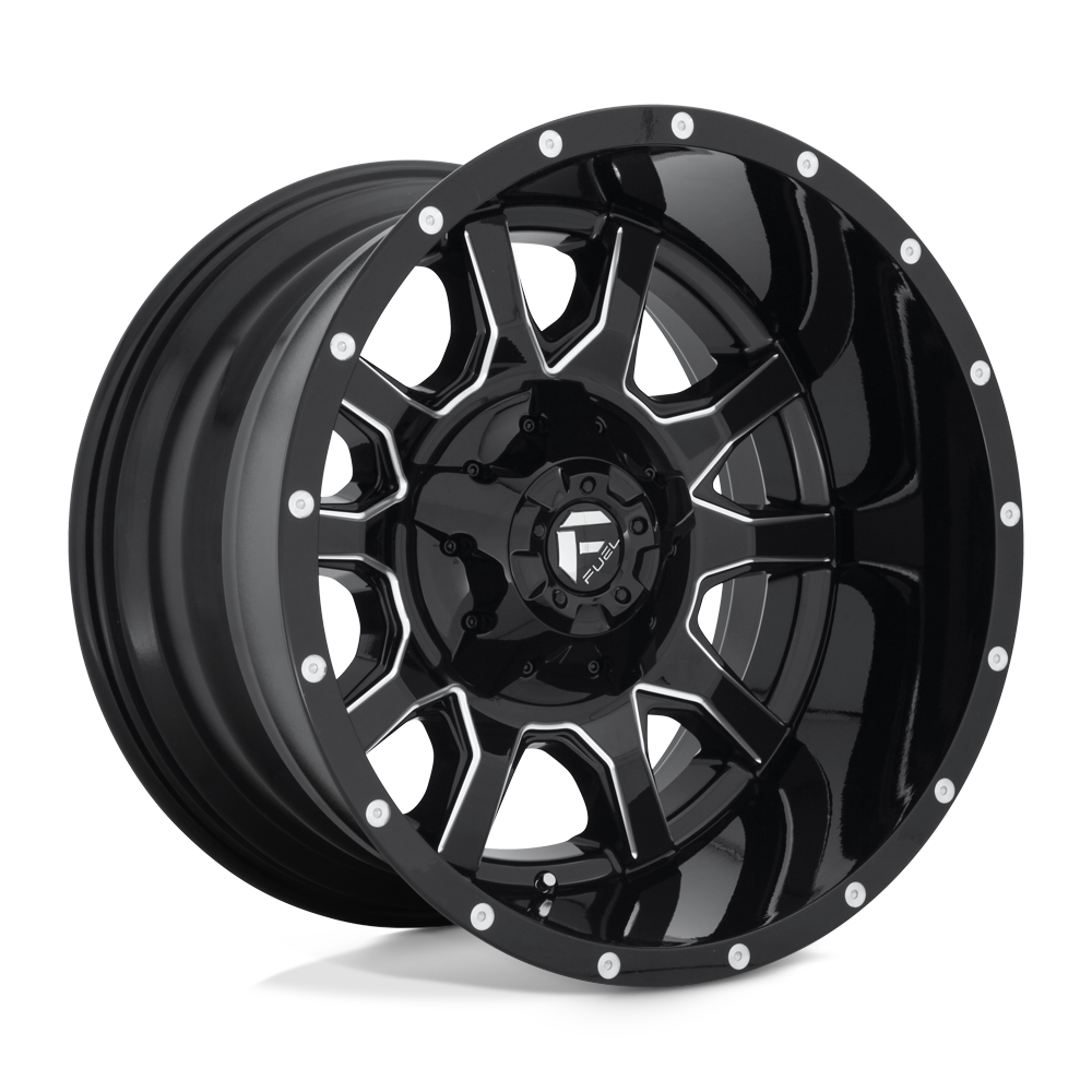 Fuel 1 Pc D627 Vandal Gloss Black Milled