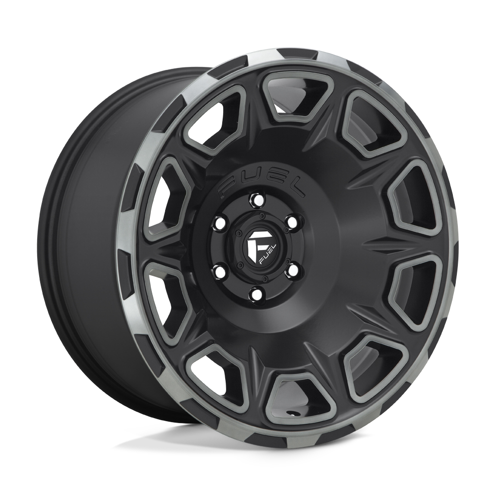 Fuel 1 Pc D686 Vengeance Matte Black Double Dark Tint