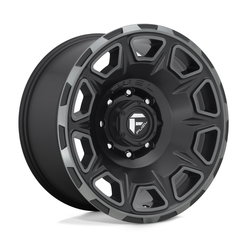 Fuel 1 Pc D686 Vengeance Matte Black Double Dark Tint