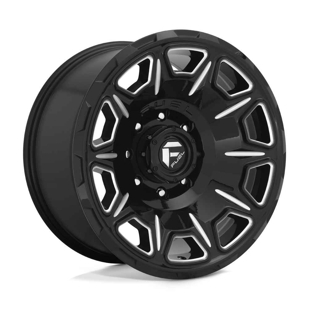 Fuel 1 Pc D688 Vengeance Gloss Black Milled