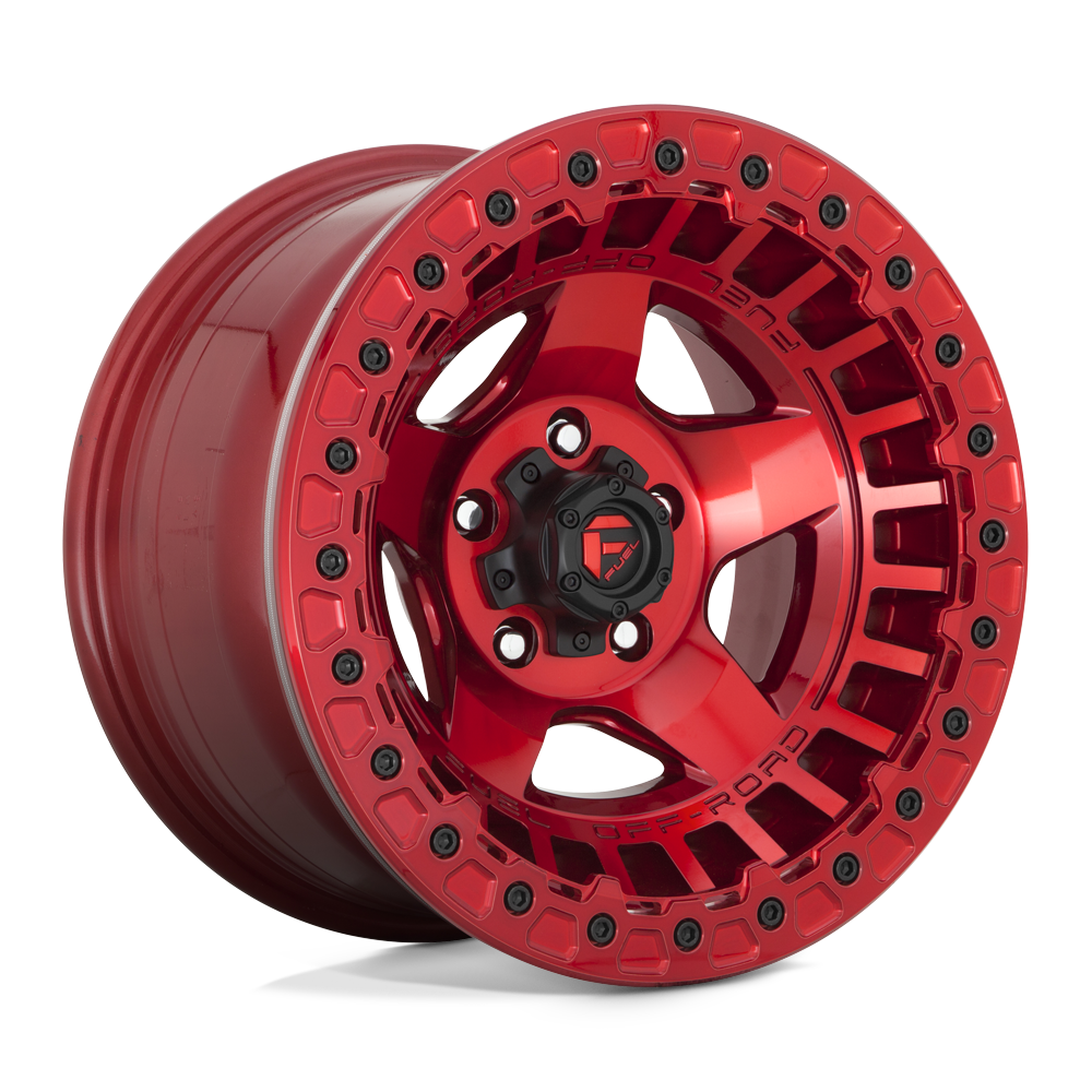 Fuel 1 Pc D117 Warp Beadlock Candy Red