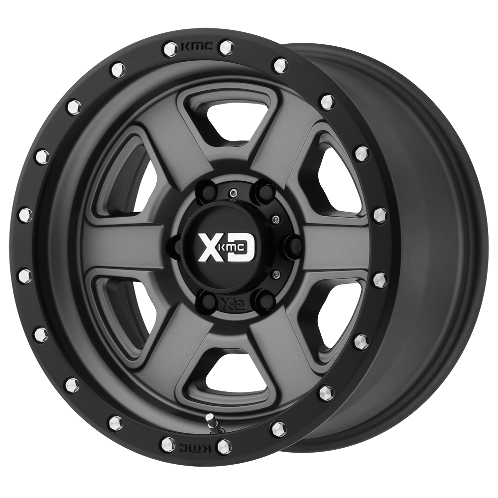 Xd Xd133 Fusion Off Road Satin Gray With Satin Black Lip