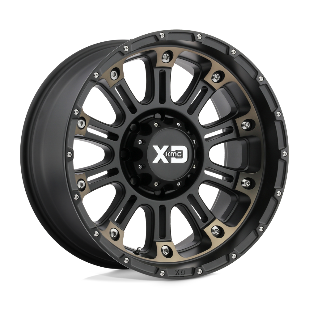 Xd Xd829 Hoss Ii Satin Black Machined Dark Tint