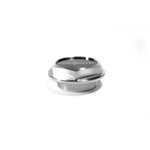 Rotiform Billet Hex Nut (AeroDisc) - Machined Silver