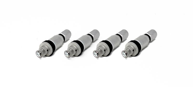 Torque Solution Billet TPMS Valve Stem Kit (Silver) 2008+ Subaru Legacy Impreza WRX / STi