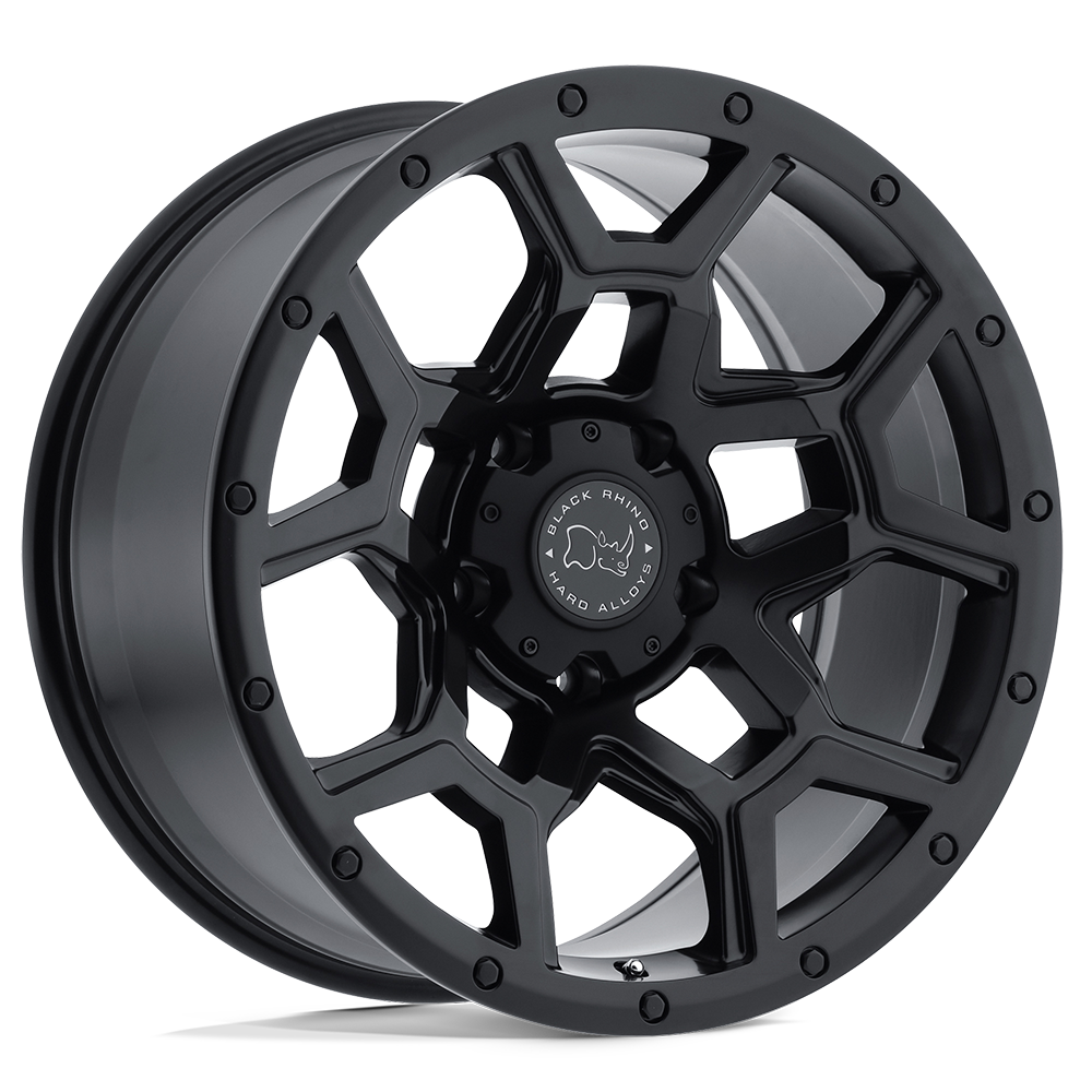 Black Rhino Hard Alloys Overland Matte Black