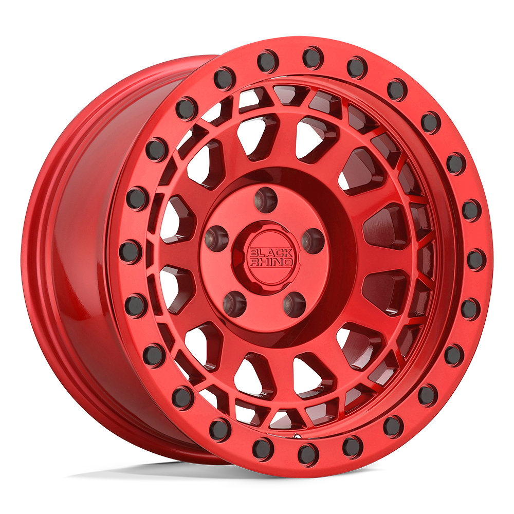 Black Rhino Hard Alloys Primm Candy Red W/ Black Bolts