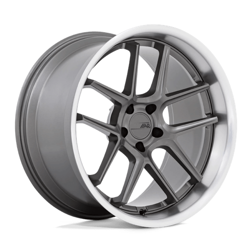 AR942 Flow Formed Aluminum Wheel in Matte Gunmetal with Machined Lip Finish from American Racing Wheels - View 2