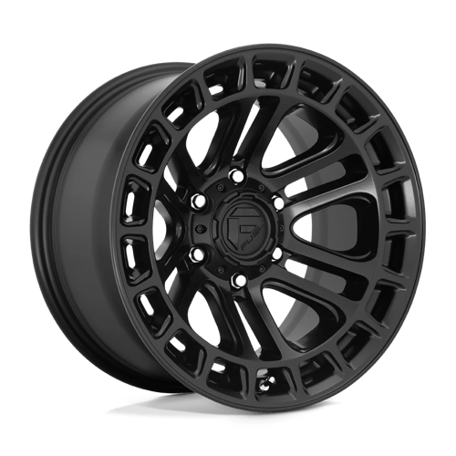 D718 Heater Cast Aluminum Wheel in Matte Black Finish from Fuel Wheels - View 2