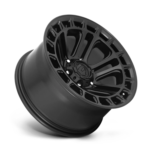 D718 Heater Cast Aluminum Wheel in Matte Black Finish from Fuel Wheels - View 3