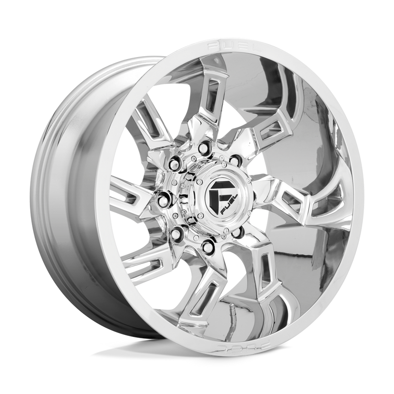 D746 Lockdown Cast Aluminum Wheel in Chrome Finish from Fuel Wheels - View 1