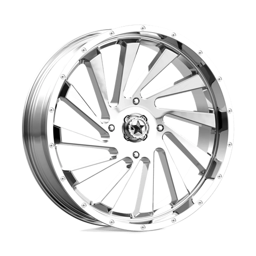 M46 Blade Cast Aluminum Wheel in Chrome Finish from MSA Offroad Wheels - View 2