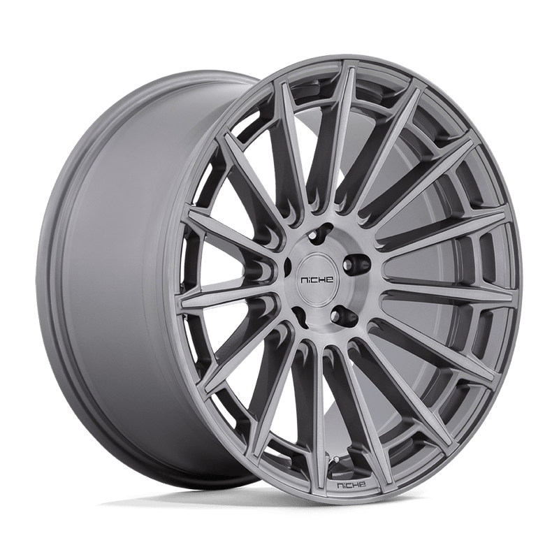 M276 Amalfi Cast Aluminum Wheel in Platinum Finish from Niche Wheels - View 1