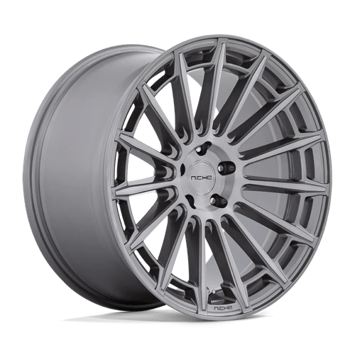 M276 Amalfi Cast Aluminum Wheel in Platinum Finish from Niche Wheels - View 2