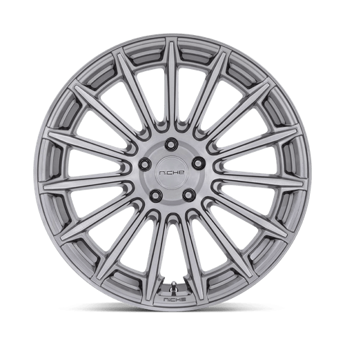 M276 Amalfi Cast Aluminum Wheel in Platinum Finish from Niche Wheels - View 5