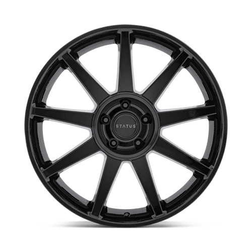 Mammoth Cast Aluminum Wheel in Gloss Black Finish from Status Wheels - View 4